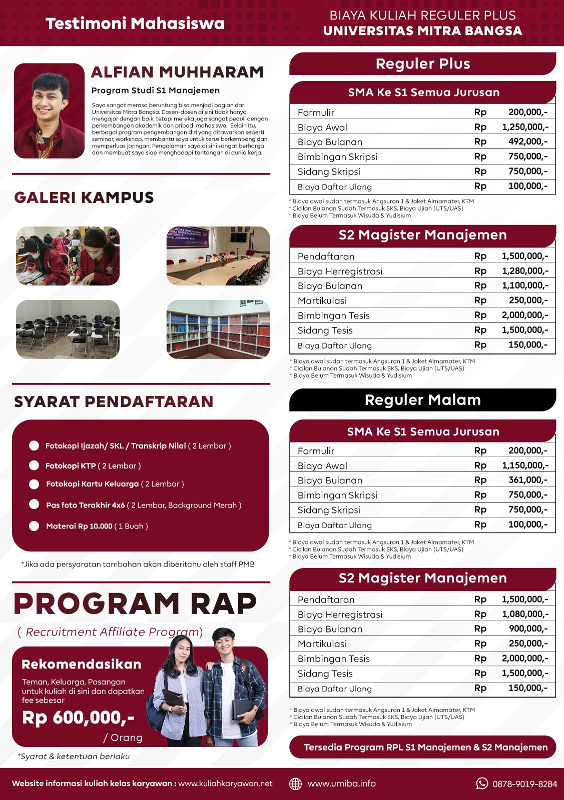 Brosur Belakang